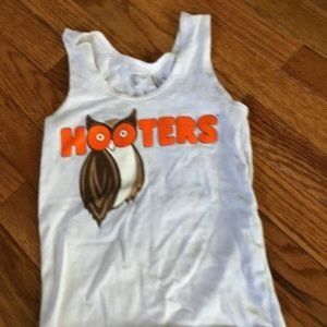 HOOTER GIRL UNIFORM TOP WHITE